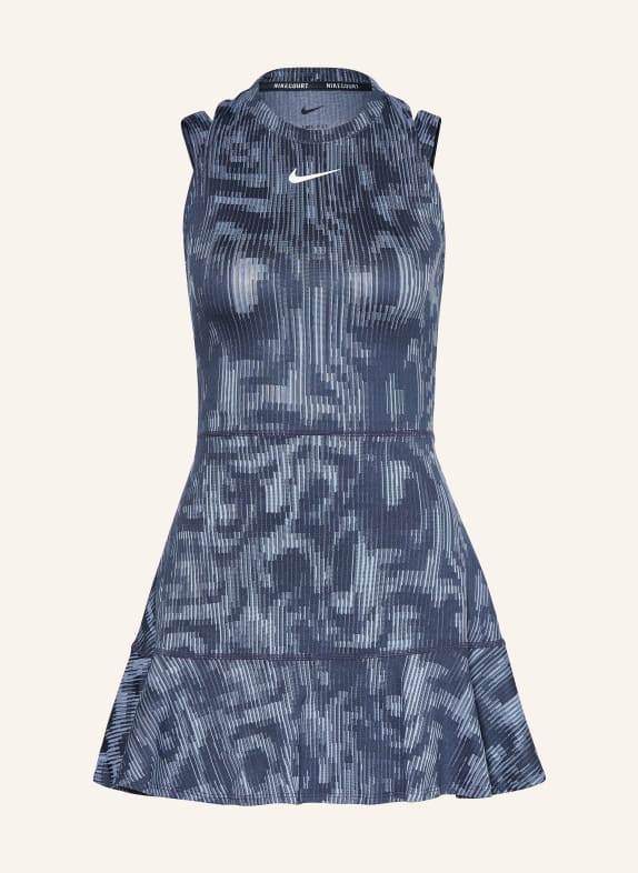 Nike Tenisové šaty NIKECOURT DRI-FIT SLAM TMAVĚ MODRÁ