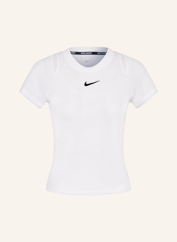 Nike Tričko COURT ADVANTAGE BÍLÁ