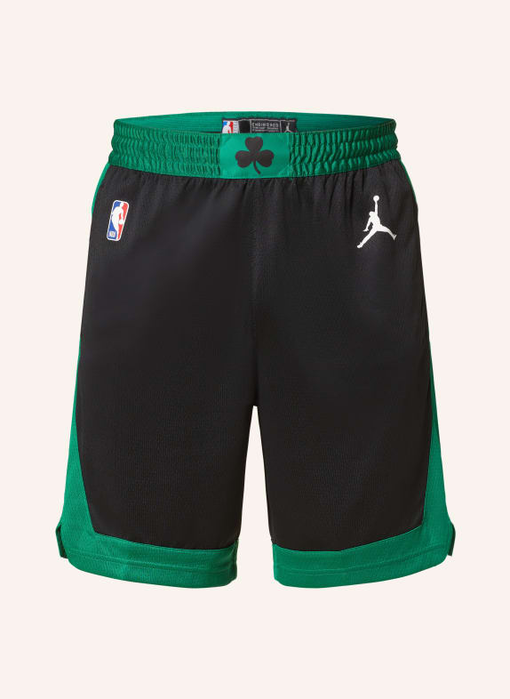 JORDAN Basketball shorts BLACK/ GREEN
