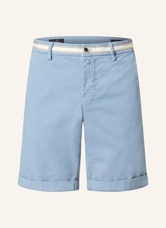 MASON'S Chino shorts TORINO slim fit LIGHT BLUE