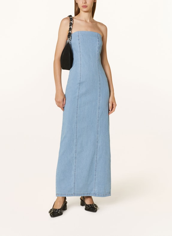 SOMETHINGNEW Denim dress SNTHEODORA LIGHT BLUE