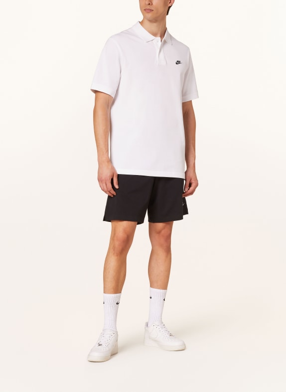 Nike Sweatshorts ZWART