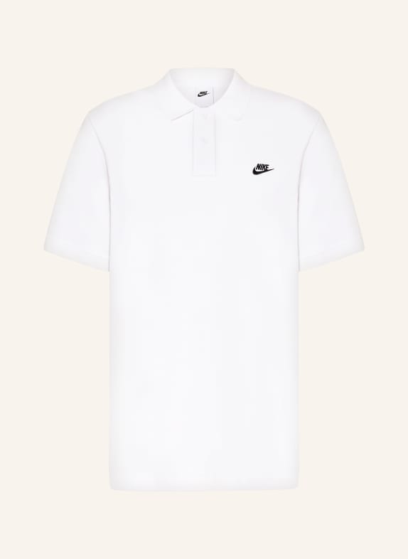 Nike Piqué-Poloshirt WEISS