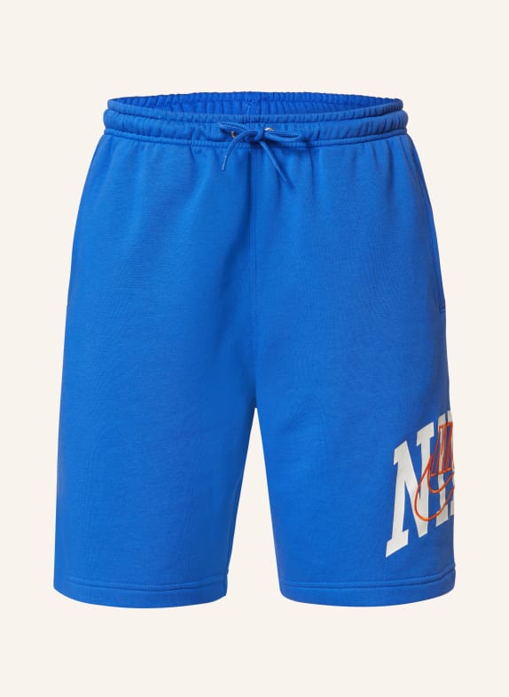 Nike Sweat shorts CLUB BLUE/ WHITE/ ORANGE