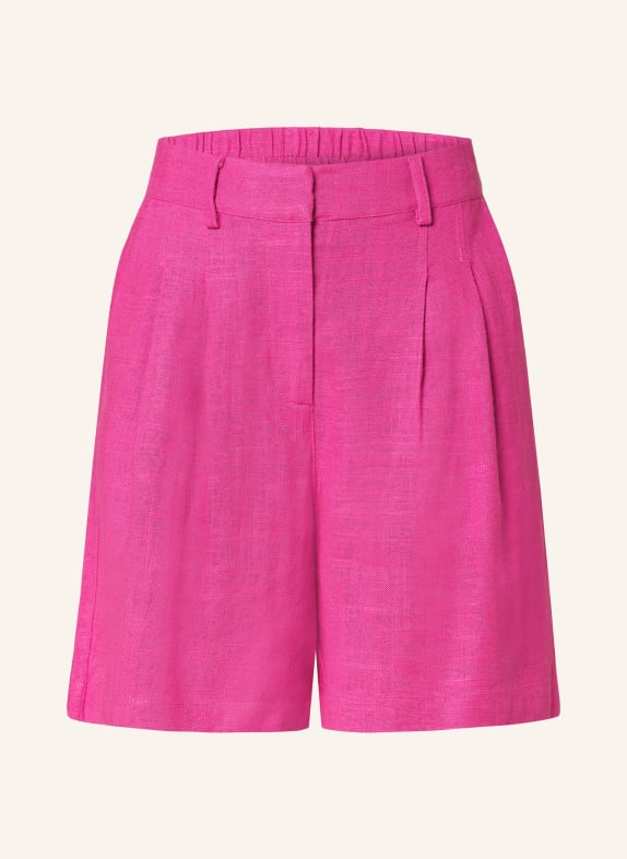 Y.A.S. Shorts with linen PINK