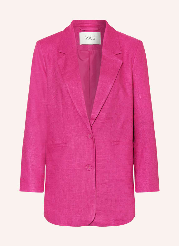 Y.A.S. Blazer with linen PINK
