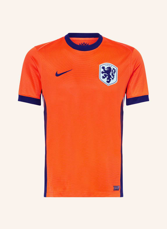 Nike Home jersey Netherlands 2024/25 for men ORANGE/ DARK BLUE