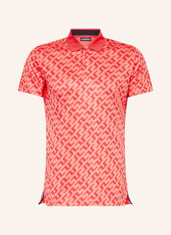 J.LINDEBERG Performance polo shirt RED/ LIGHT RED