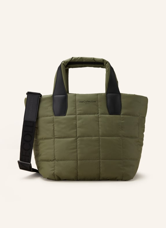 Vee Collective Shopper PORTER TOTE SMALL with pouch OLIVE