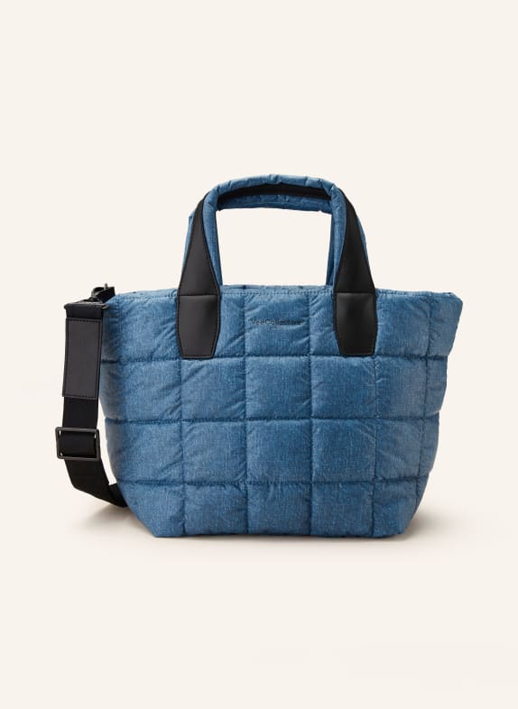 Vee Collective Shopper PORTER TOTE SMALL with pouch BLUE