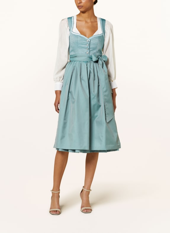 AlpenHERZ Dirndlblouse LIA van zijde ECRU