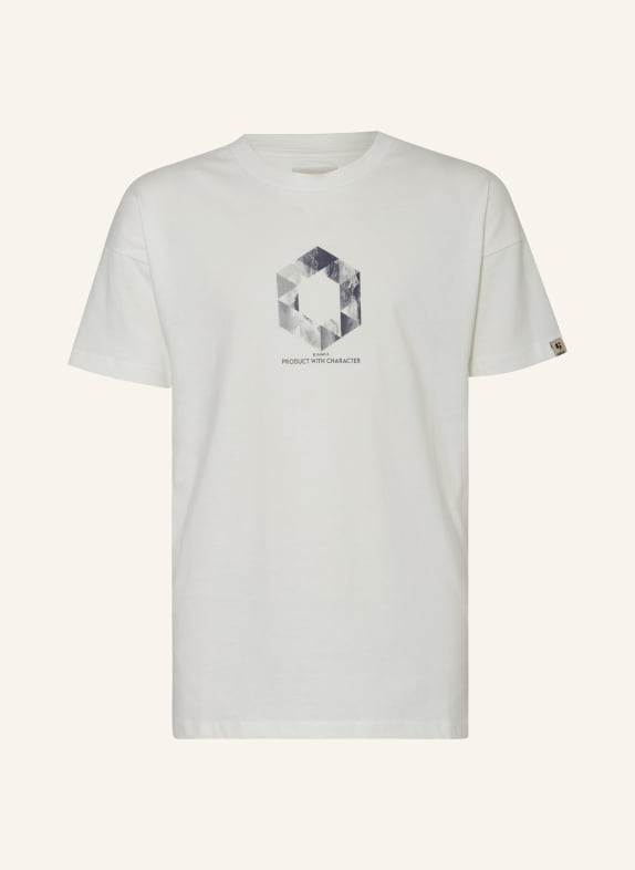 GARCIA T-Shirt WEISS/ GRAU/ DUNKELGRAU