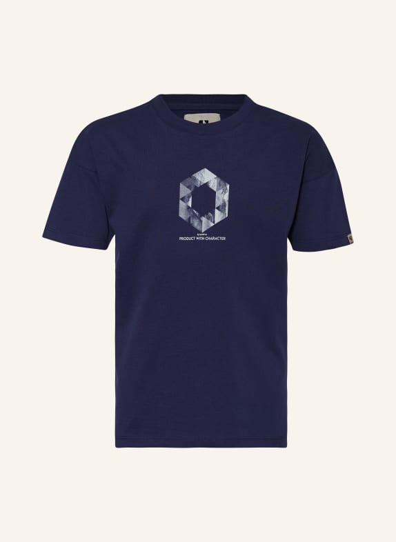 GARCIA T-Shirt DUNKELBLAU/ WEISS