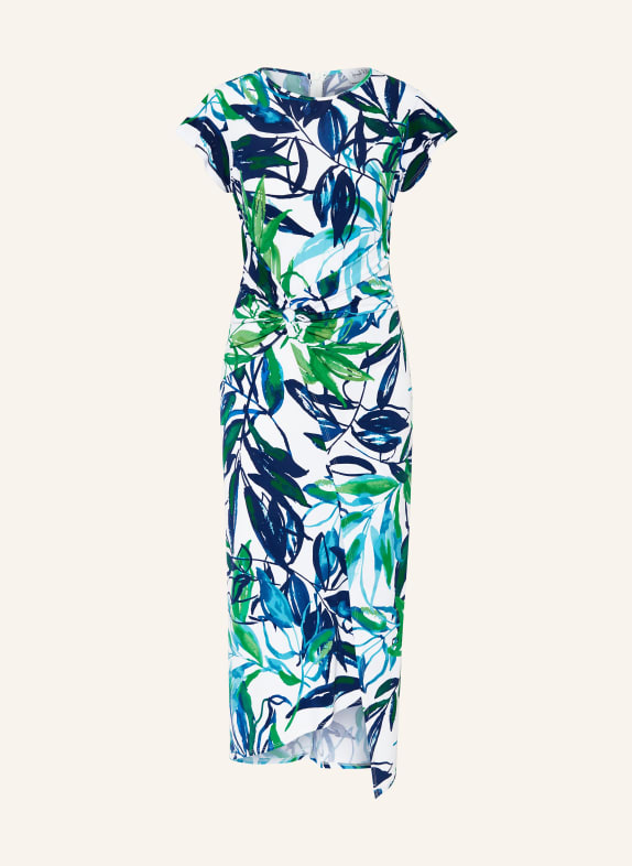Joseph Ribkoff Dress CREAM/ BLUE/ GREEN