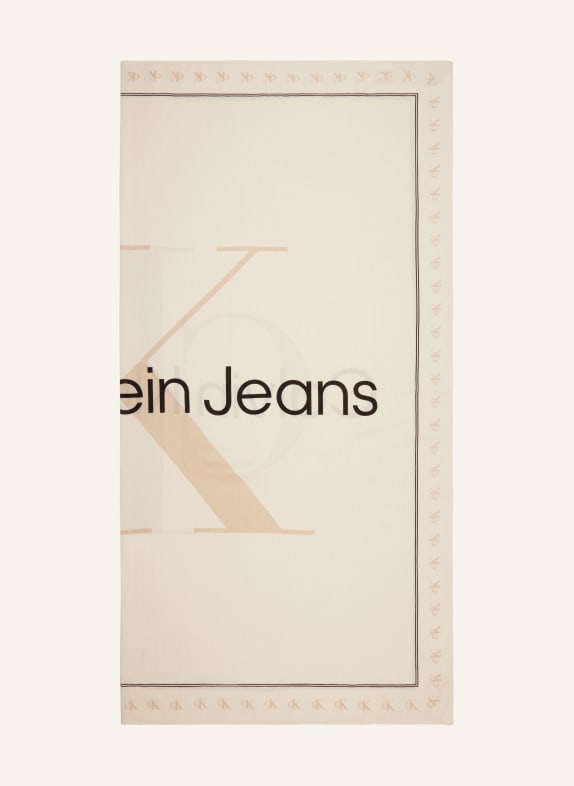 Calvin Klein Jeans Tuch ECRU/ SCHWARZ