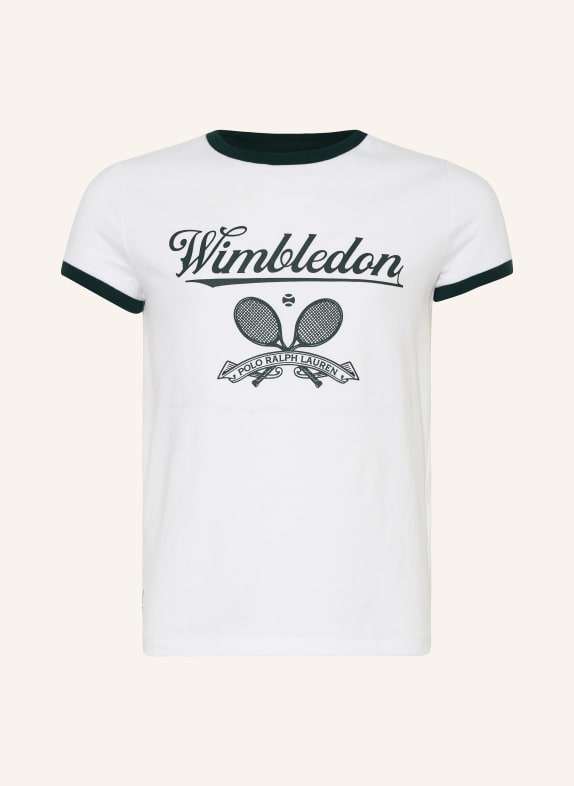 POLO RALPH LAUREN T-Shirt WIMBLEDON WEISS/ GRÜN