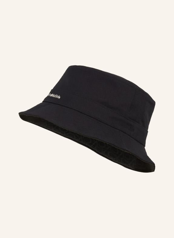 Calvin Klein Oboustranný klobouk Bucket Hat ČERNÁ