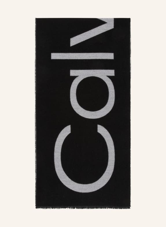 Calvin Klein Scarf BLACK/ WHITE