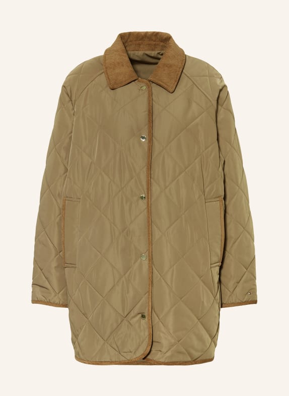 TOMMY HILFIGER Reversible jacket RBL CLASSIC KHAKI