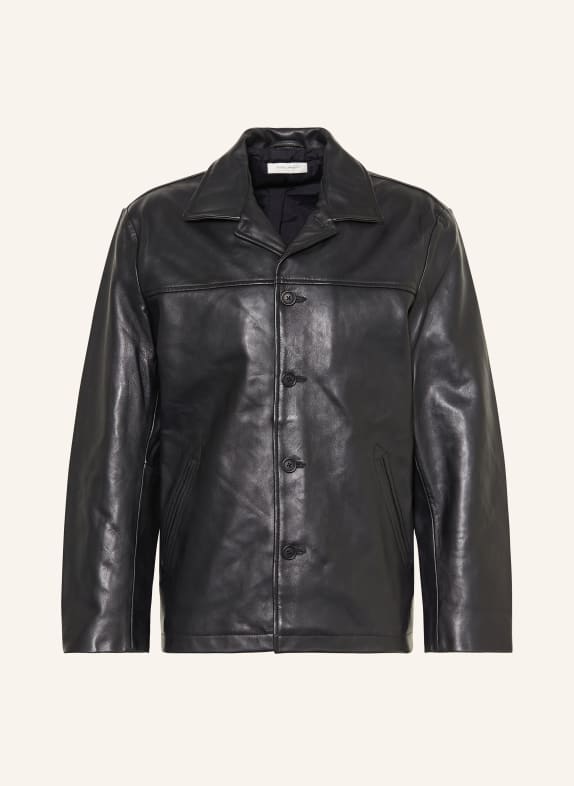 Nudie Jeans Leather jacket BLACK