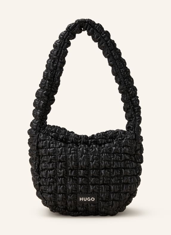 HUGO Hobo bag MHATI BLACK