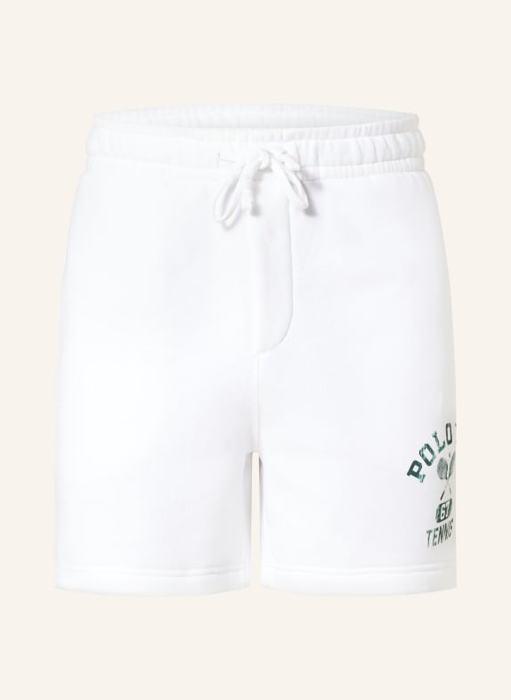 POLO RALPH LAUREN Sweat shorts WHITE