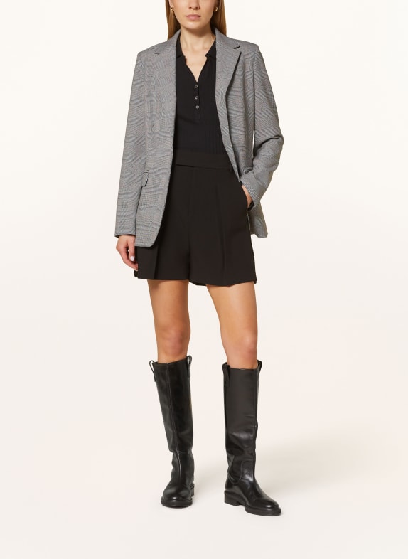 TOMMY HILFIGER blazer ZWART / WIT / ROOD
