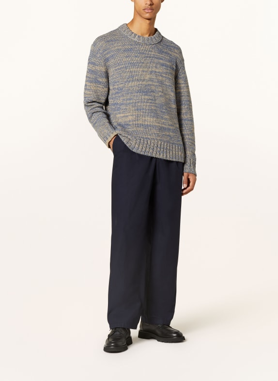 NORSE PROJECTS sweater BLÅ / GRÅ