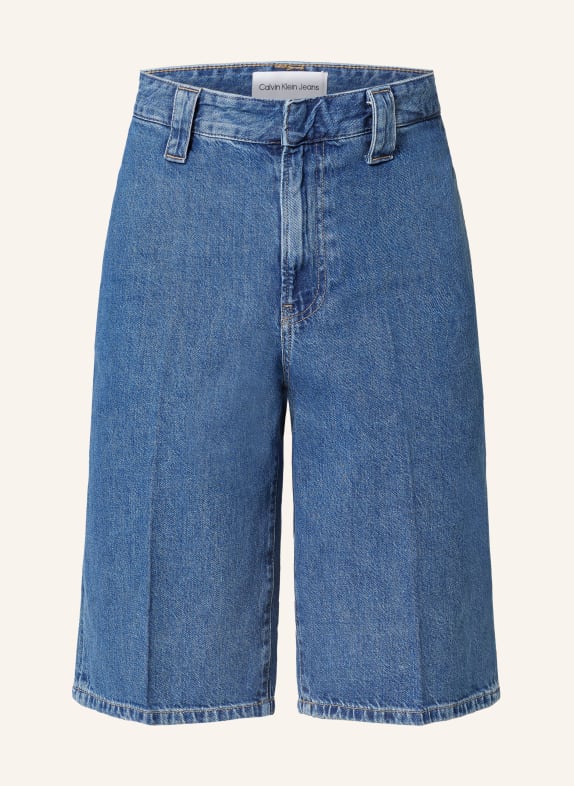 Calvin Klein Jeans Szorty jeansowe 1A4 DENIM MEDIUM