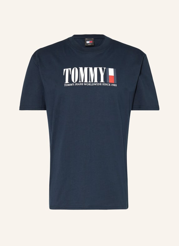 TOMMY JEANS T-shirt GRANATOWY