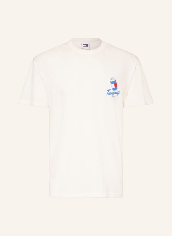 TOMMY JEANS Oversized T-shirt WHITE/ BLUE/ RED
