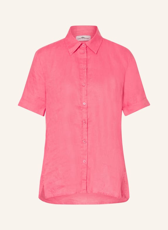 FYNCH-HATTON Shirt blouse made of linen FUCHSIA
