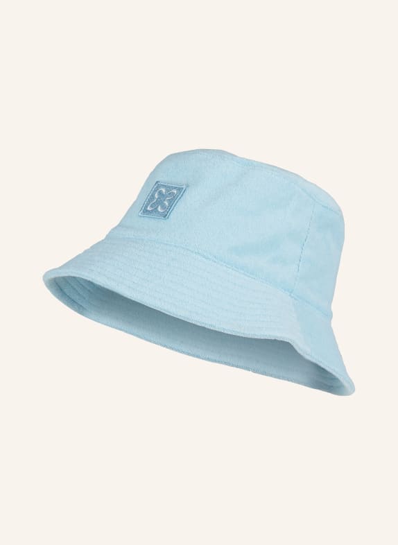 CODELLO Bucket hat made of terry cloth LIGHT BLUE