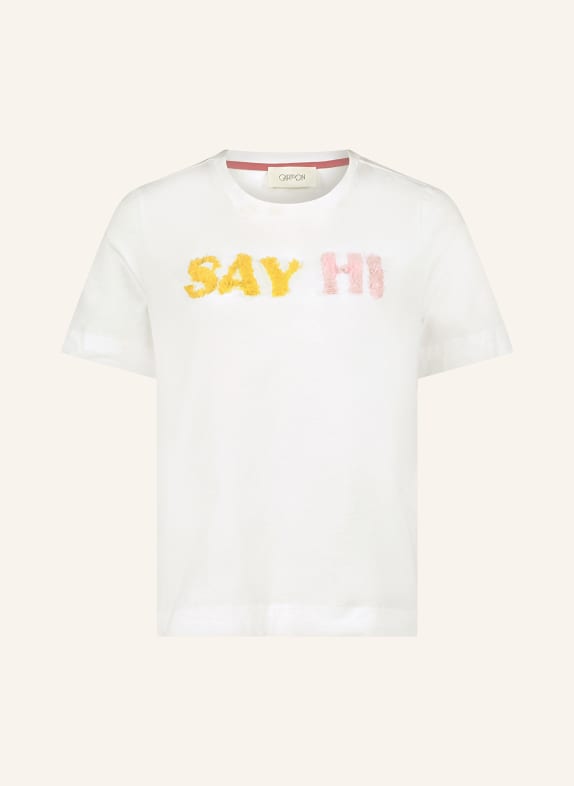 CARTOON T-shirt WHITE/ YELLOW/ PINK