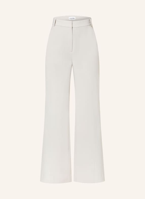 Calvin Klein Marlene kalhoty SVĚTLE ŠEDÁ