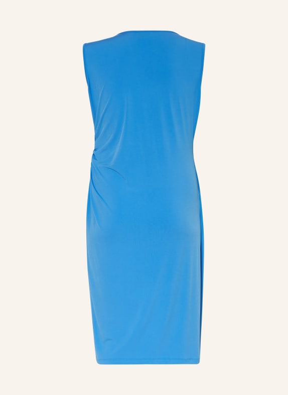 MARINA RINALDI PERSONA Jersey dress FINNICI in wrap look BLUE