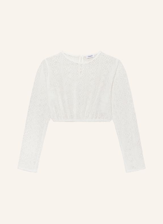 LIMBERRY Dirndl blouse VALENTINA WHITE
