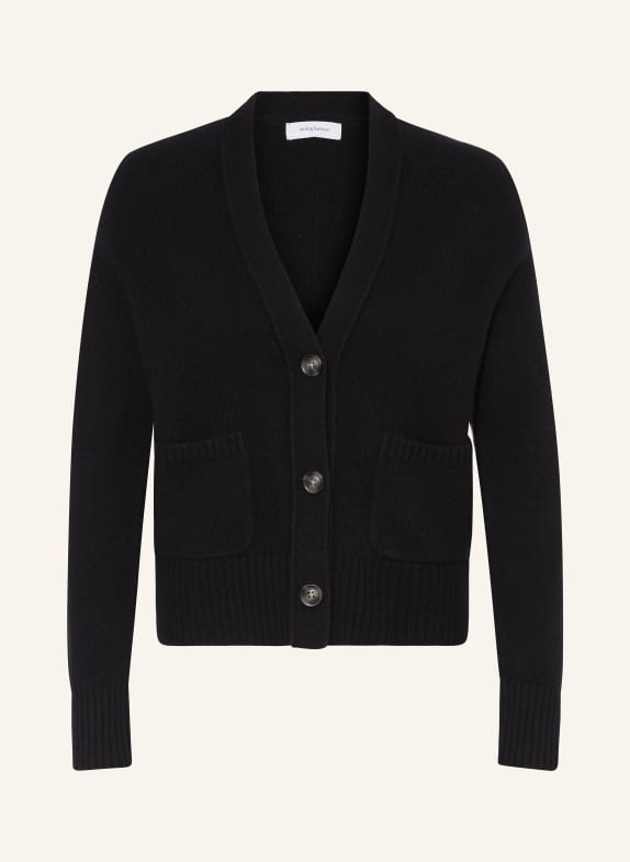 darling harbour Cashmere cardigan BLACK