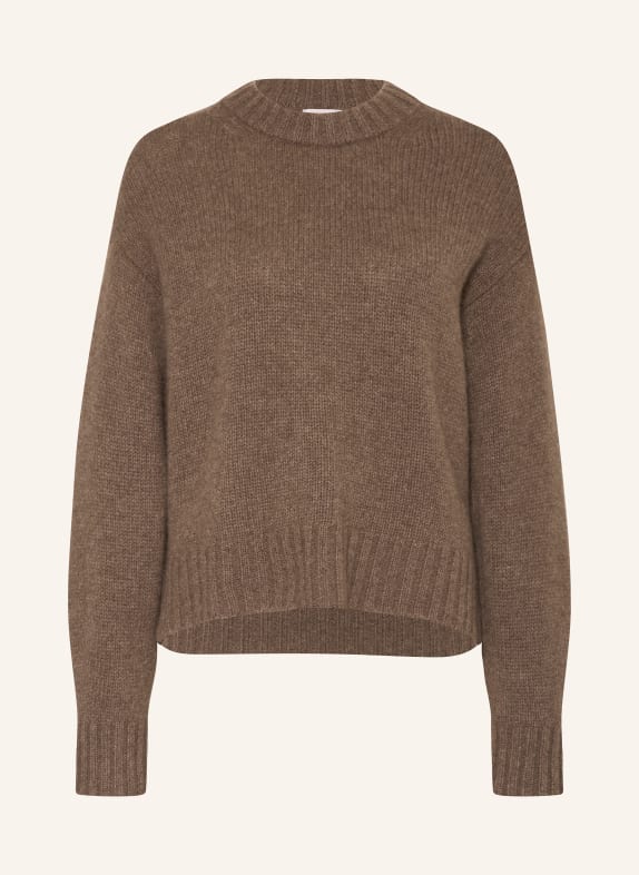 darling harbour Cashmere sweater TAUPE MELANGE