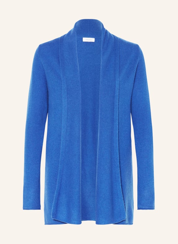 darling harbour Knit cardigan made of cashmere BLAU