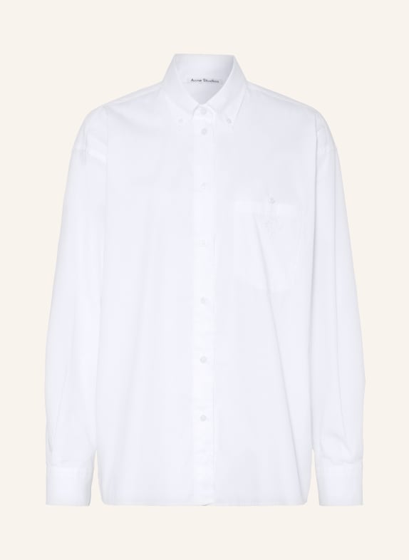 Acne Studios Oversized shirt blouse WHITE