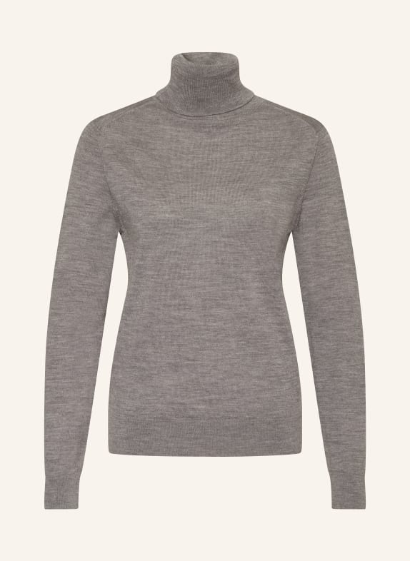 darling harbour Rollkragenpullover GRAU MELANGE