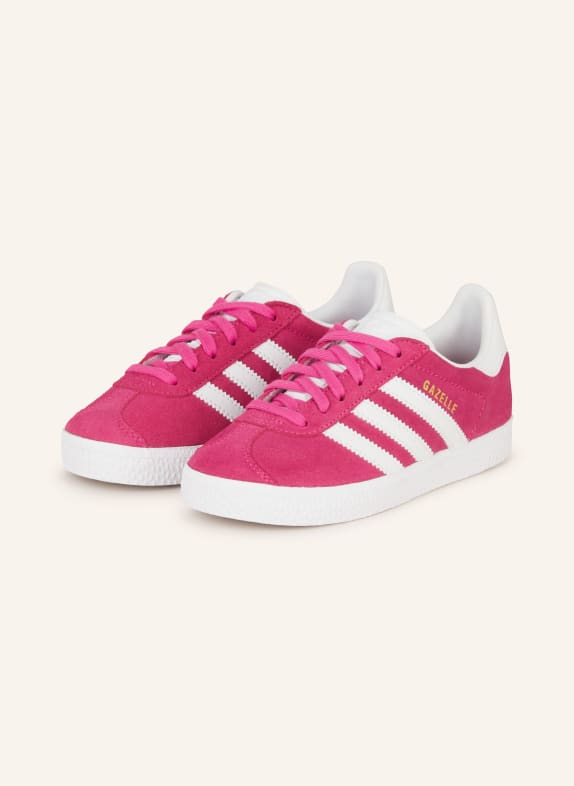 adidas Originals Sneakersy GAZELLE FUKSJA/ BIAŁY