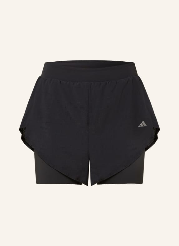 adidas 2-in-1 training shorts DESIGNED FOR TRAINING HEAT.RDY HIIT BLACK