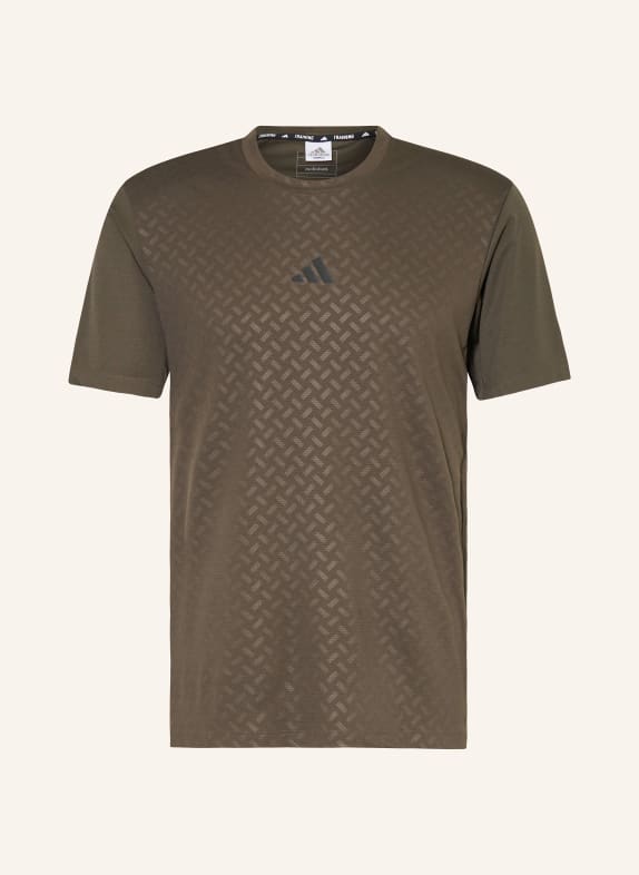 adidas T-Shirt POWER TEE DUNKELBRAUN/ SCHWARZ