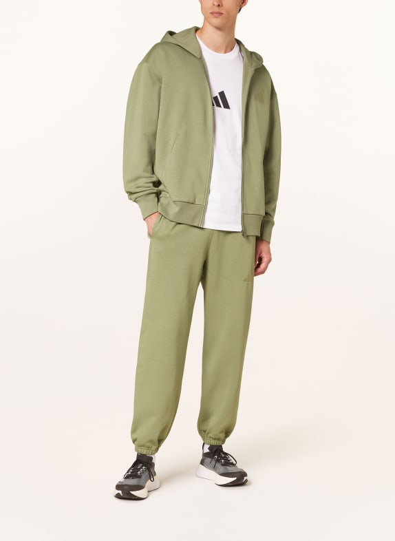 adidas Pantaloni de trening VERDE DESCHIS