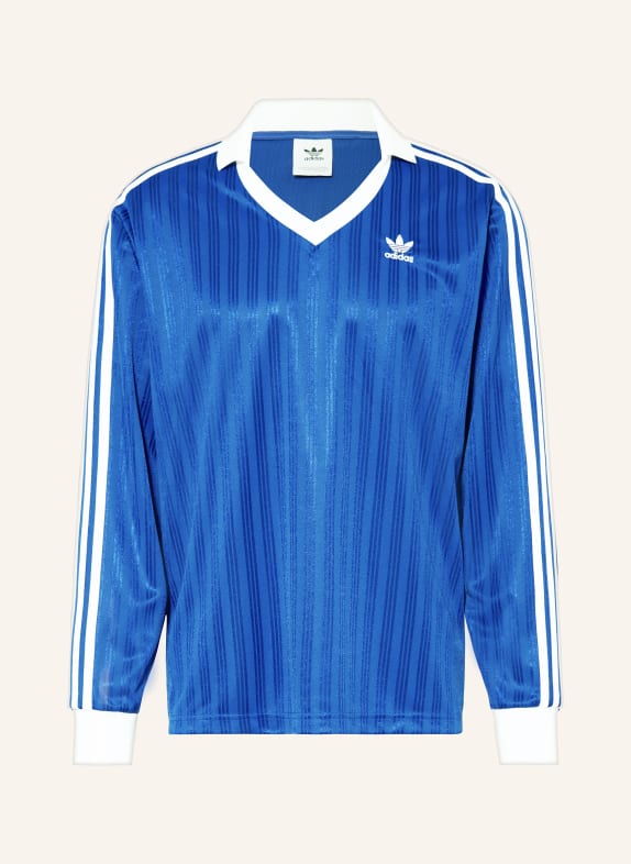 adidas Originals Koszulka w stylu rugby NIEBIESKI