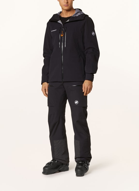 MAMMUT Hardshell-skidjacka STONEY SVART