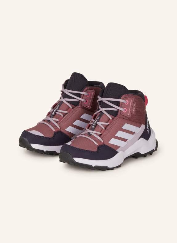 adidas TERREX Trekingové boty TERREX AX4R R.RDY MID STARORŮŽOVÁ/ ČERNÁ/ SVĚTLE FIALOVÁ