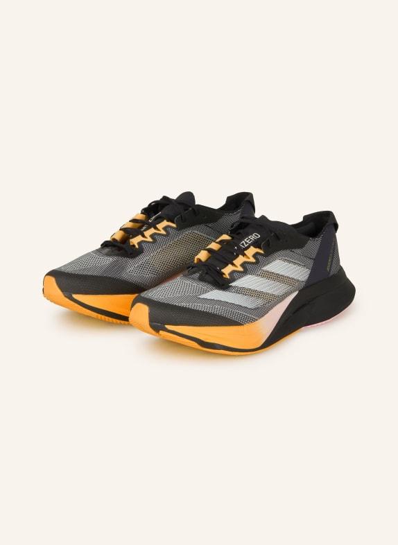 adidas Laufschuhe ADIZERO BOSTON 12 SCHWARZ/ HELLGRAU/ HELLORANGE